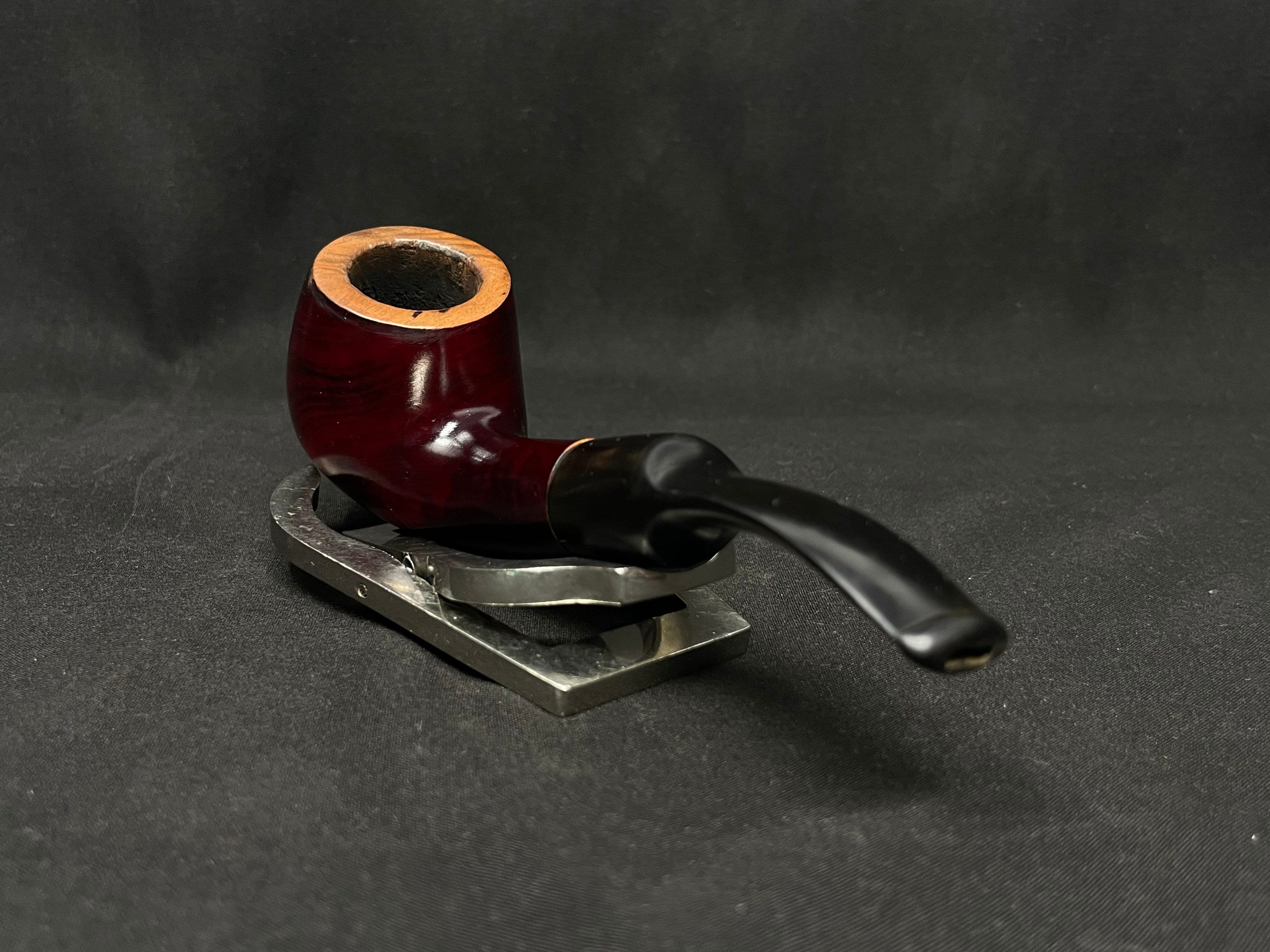 Costa Smeralda Smooth Bent Pot Estate Pipe - 9mm Filter - SKU-011 7