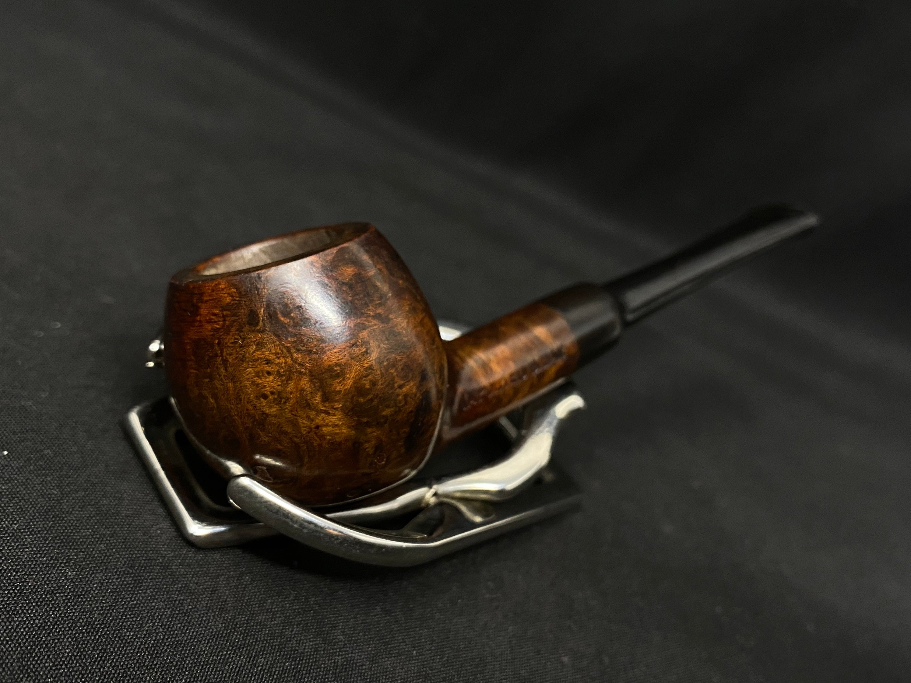Imported Briar Smooth Straight Apple Vest Pocket Pipe 5