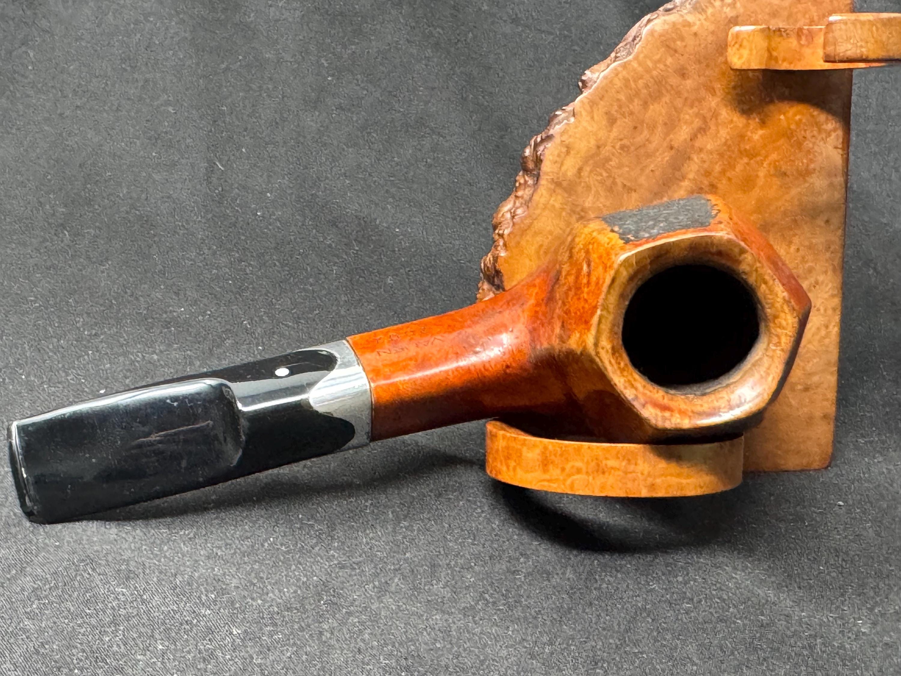Vauen Pipe of the Year 2002 'The Paneled Stripe' 9mm German Collector Gem VG 4