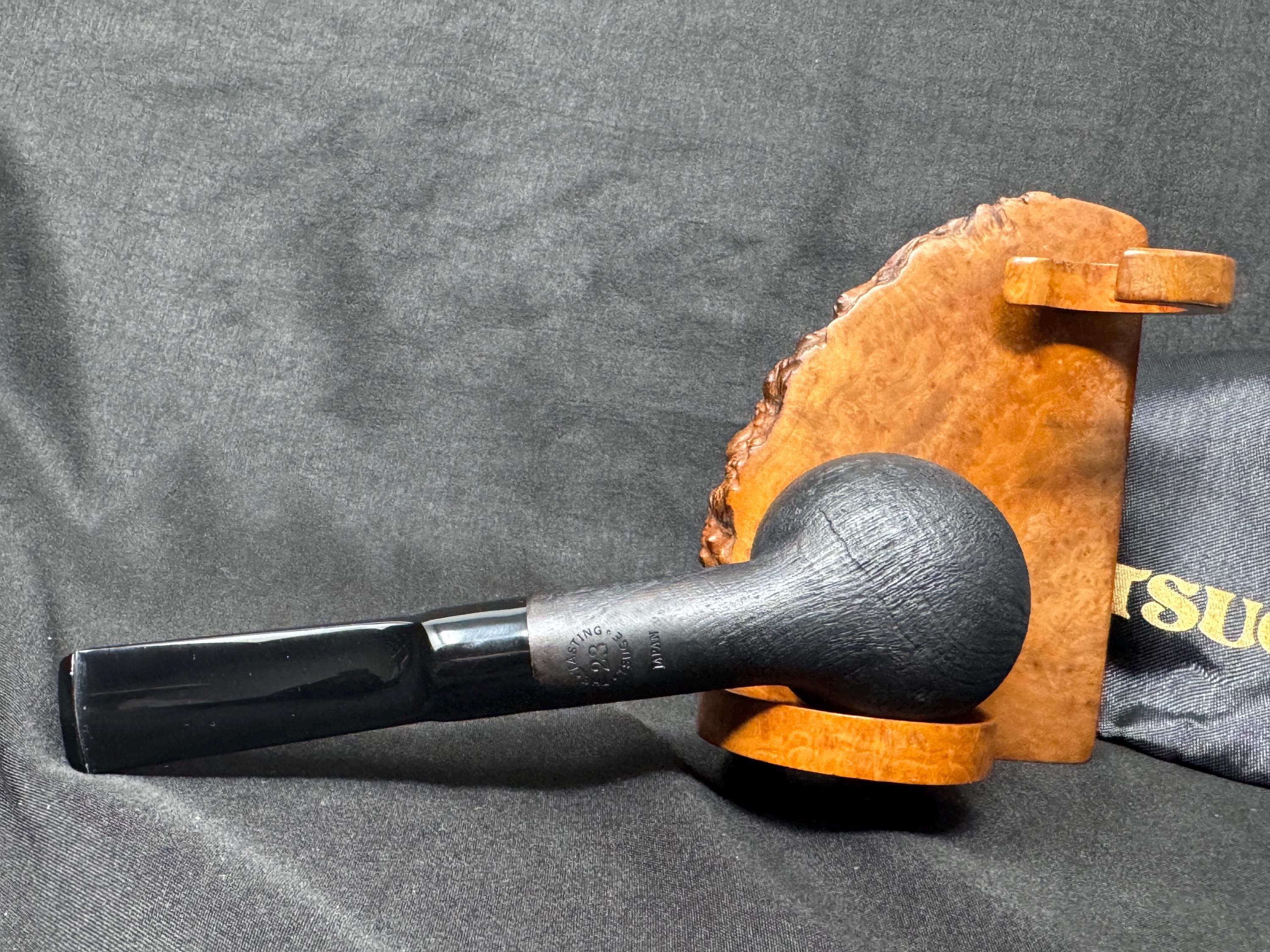 Tsuge "The Tasting" (Series 23) Billiard | Mint Pre-Smoked Condition | Tapered Acrylic Stem | No Filter.SKU-180 5