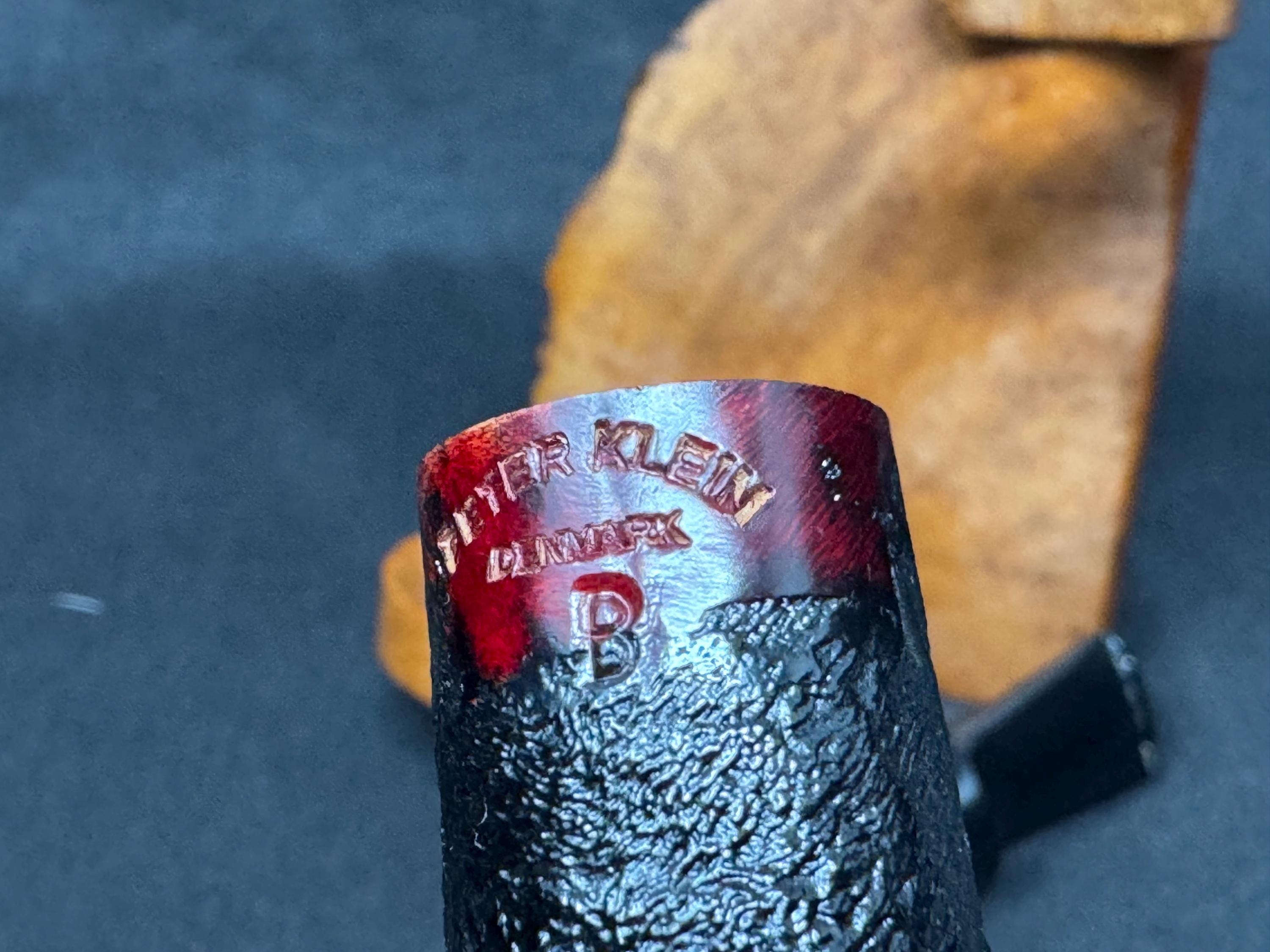 Peter Klein Denmark Grade B Sandblasted Pot - Danish Master Estate Pipe SKU-172 7