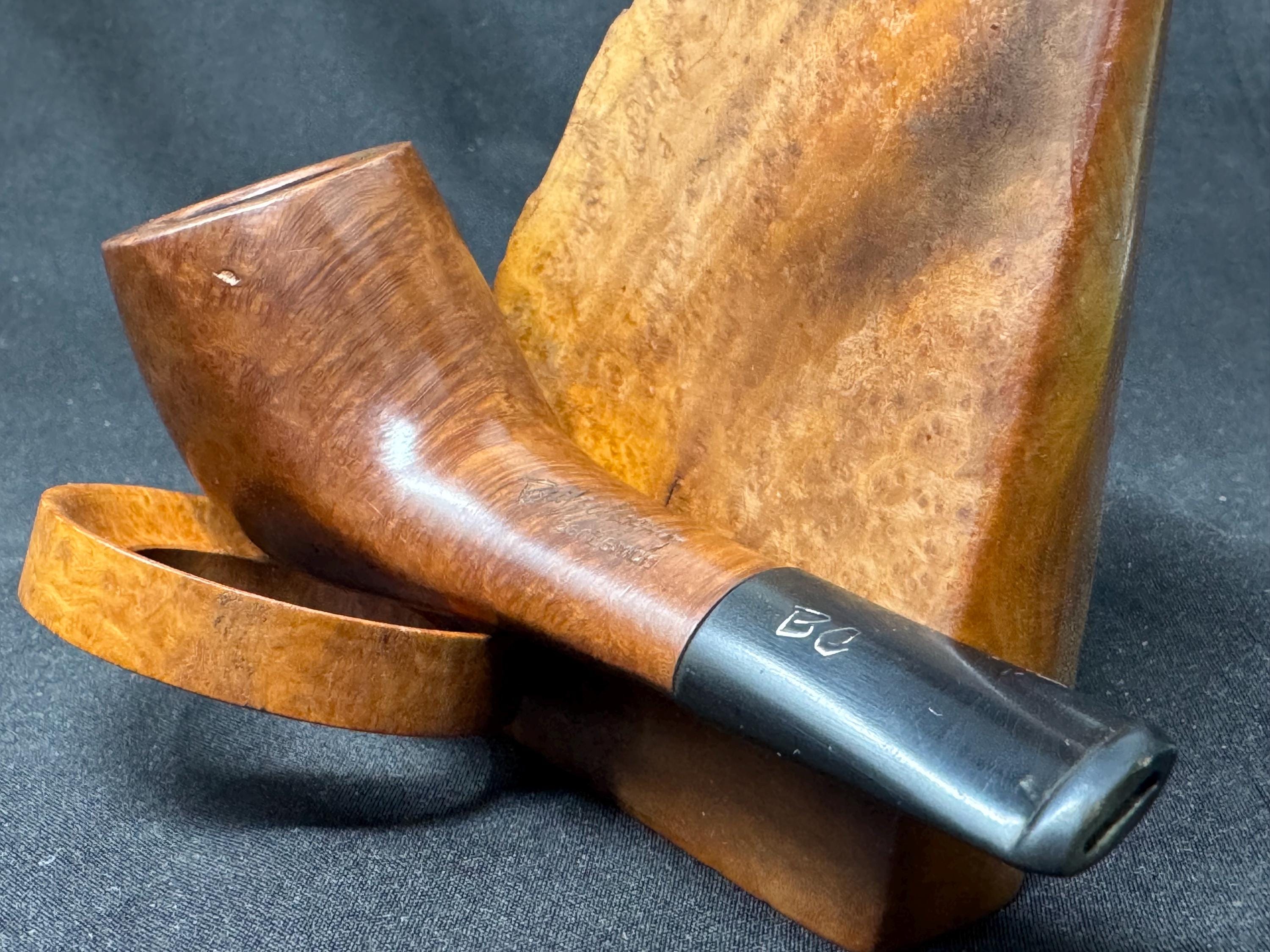 French Butz-Choquin Gentleman ROC Dinky No.1 Nosewarmer Pocket Pipe, Saint-Claude 10