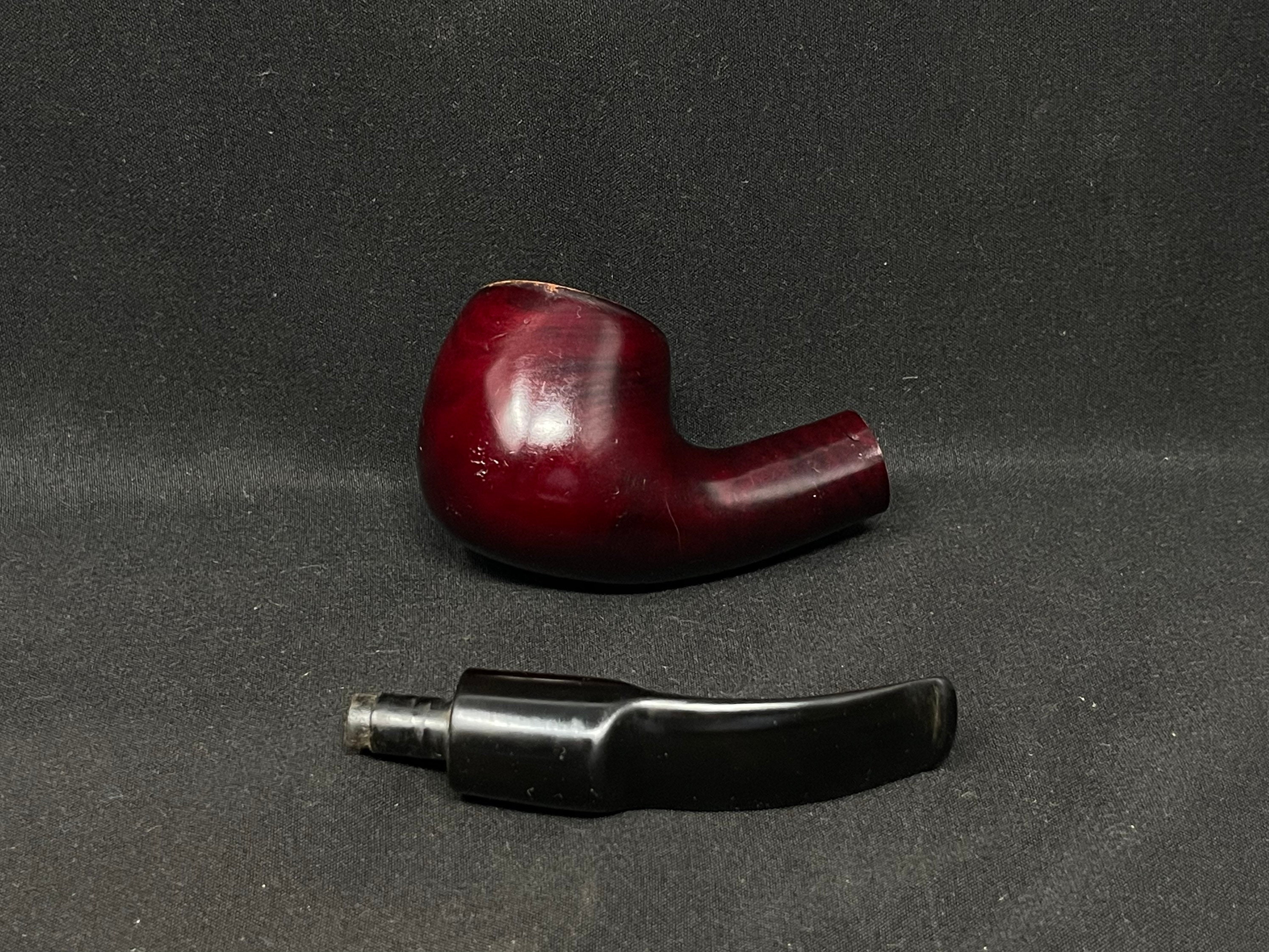 Costa Smeralda Smooth Bent Pot Estate Pipe - 9mm Filter - SKU-011 6