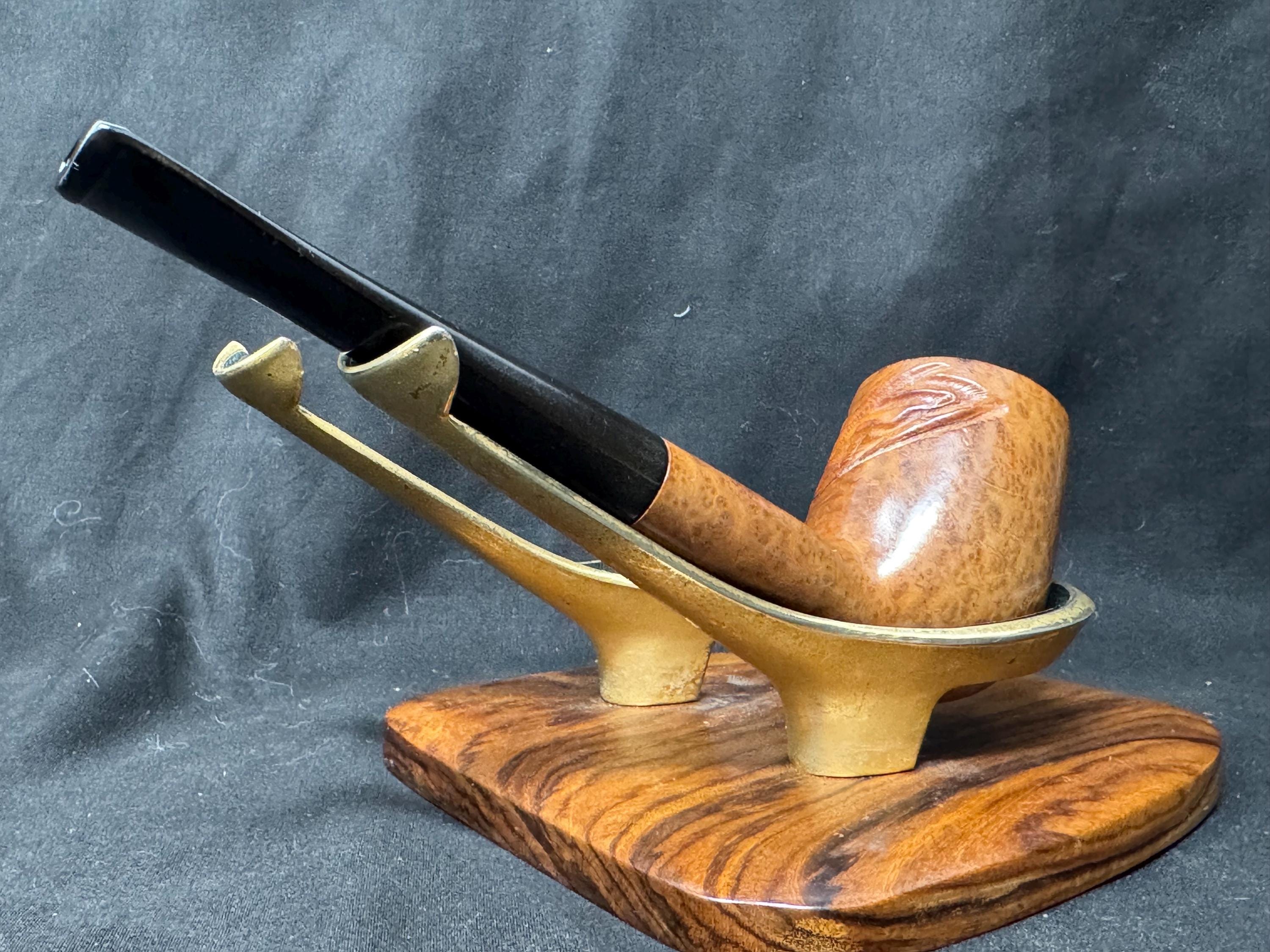 Stratford Freehand Smooth Briar Tobacco Pipe - William Demuth Legacy, USA 7