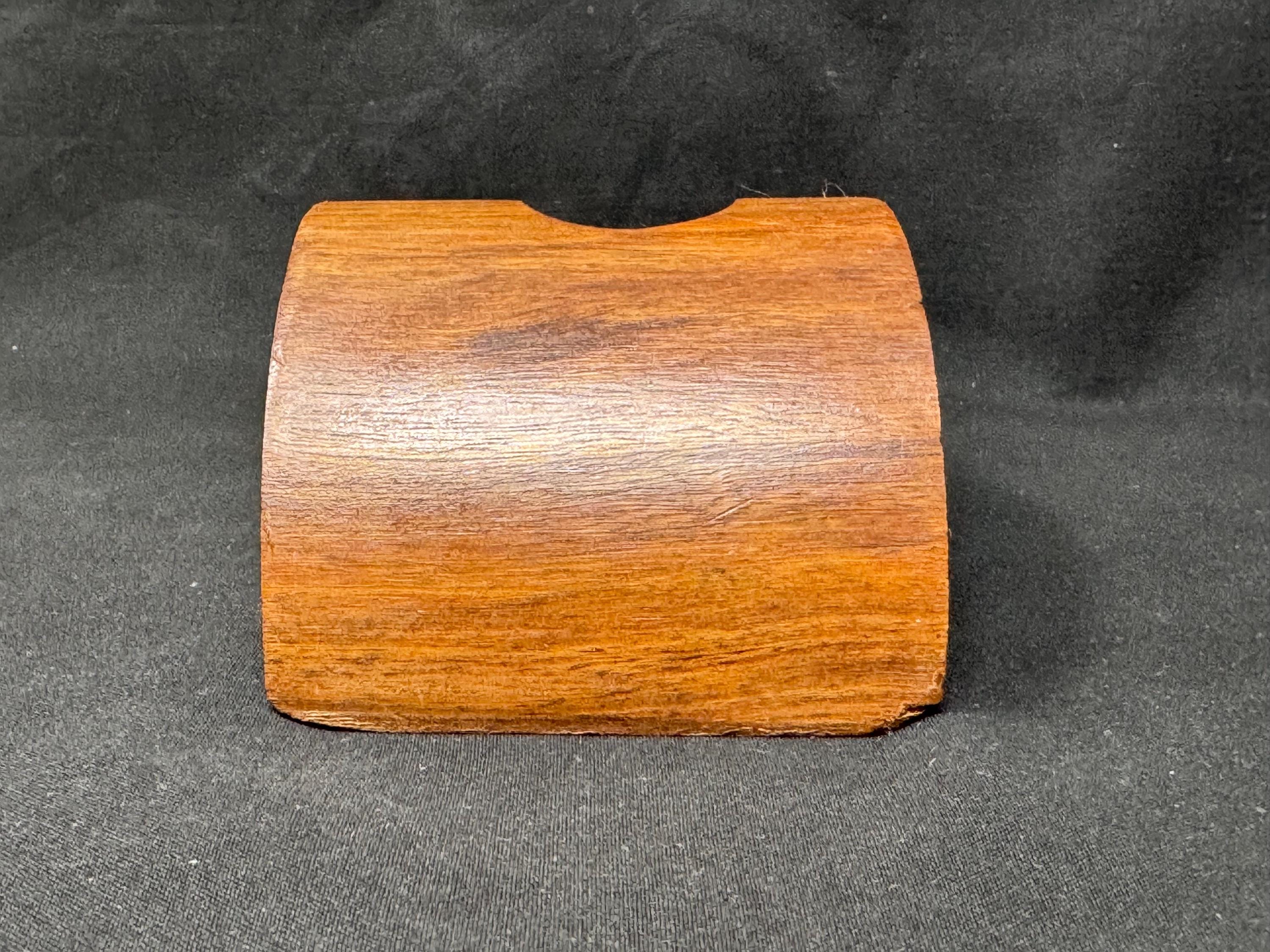 Mid-Century Modern Sculptural Pipe Stand | Single-Piece Briar | Minimalist Form 6