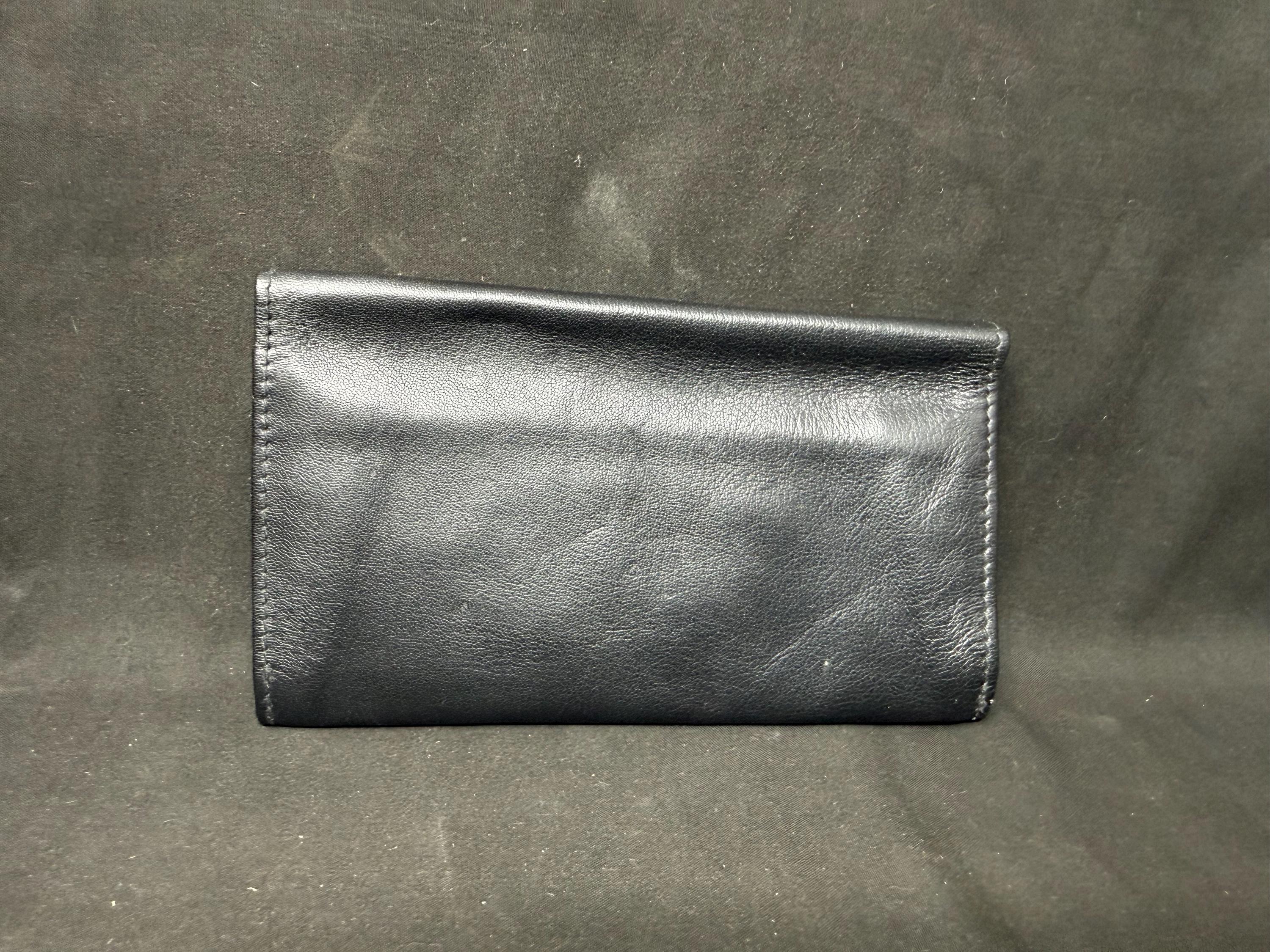German Leather Tri-Fold Tobacco & Tool Roll | Vintage Travel Organizer | Estate Tobacconist 4