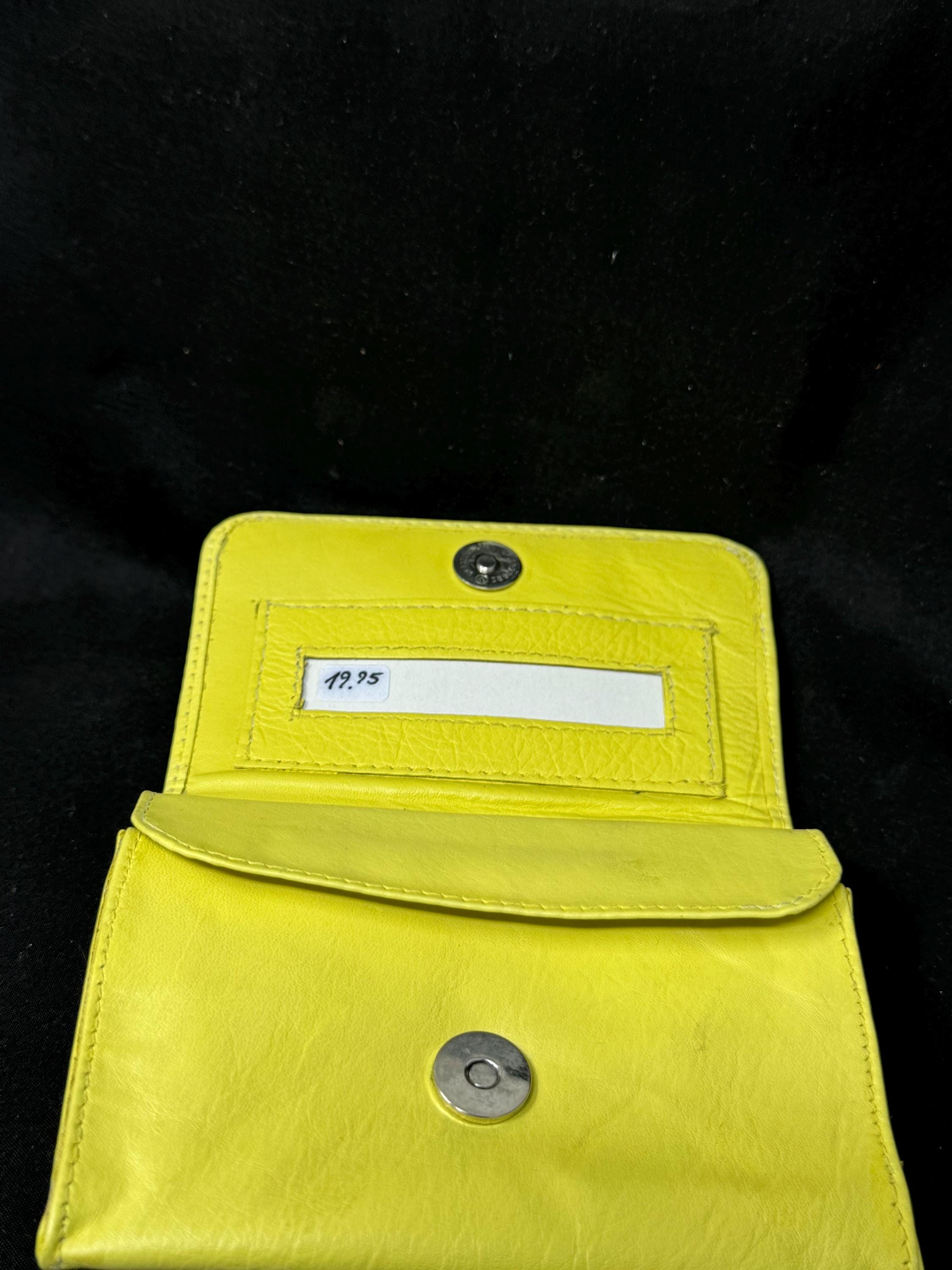 German Expandable 'Magic Box' Leather Tobacco Pouch | Medical Rubber Lined, NOS 10