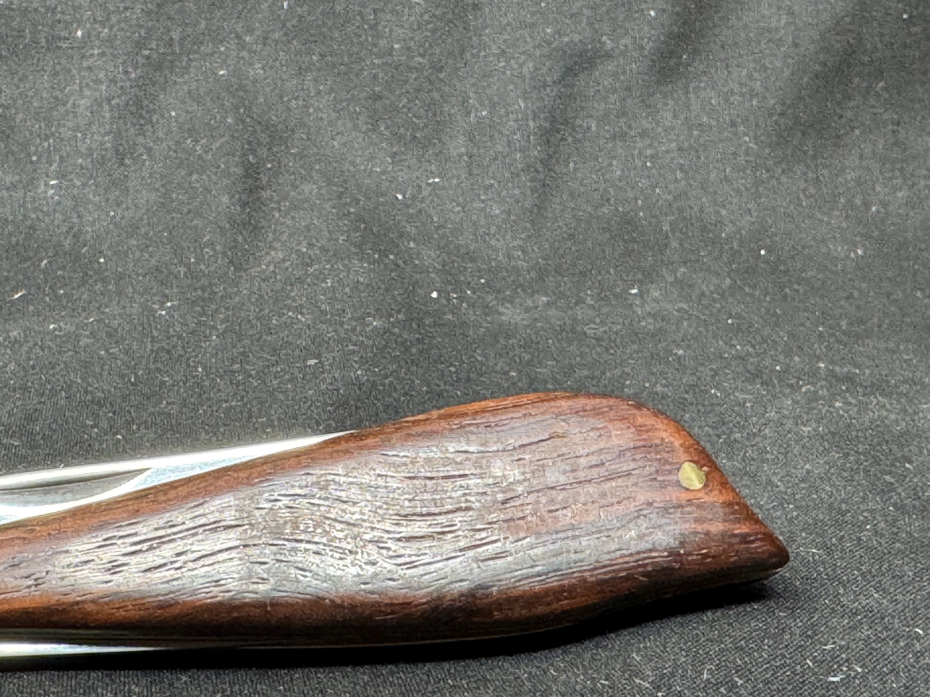 Vintage Modernist Three-in-One Pipe Tool | 4in Black Acrylic Tamper Reamer | Mid-Century Design 5
