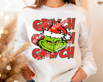 Grinch louco SVG