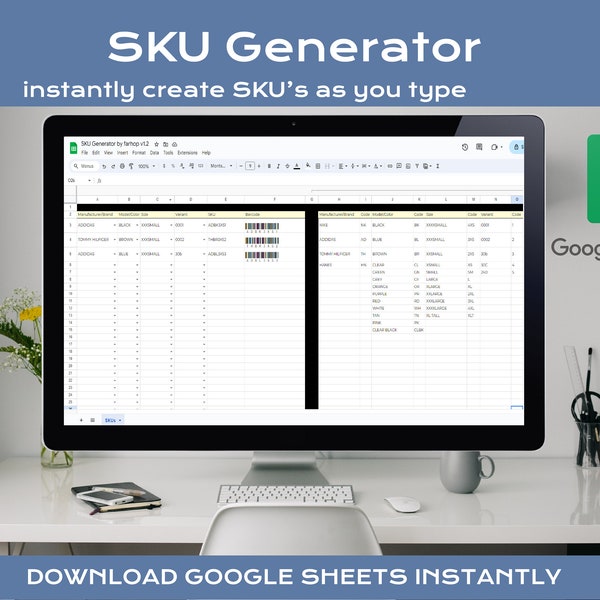 Unique SKU Generator Tool - Simplify Inventory Management