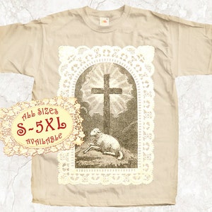 Cartes Saintes V3 T SHIRT Catolique Toutes les tailles S-5XL Religieux Chrétien Catholique Cadeau TEE Naturel