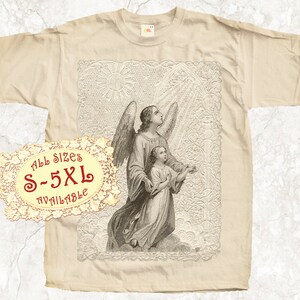 Cartes Saintes V6 T SHIRT Catolique Toutes les tailles S-5XL Religieux Chrétien Catholique Cadeau TEE Naturel