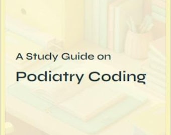 Guía de estudio sobre codificación podológica