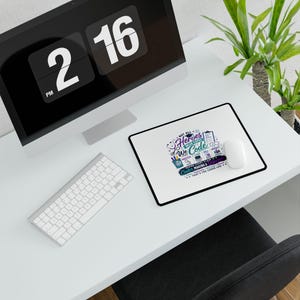 We Code Heroes Desk Mat | Programmer Code Deskpad, Coding Gift Desk Mat image 8