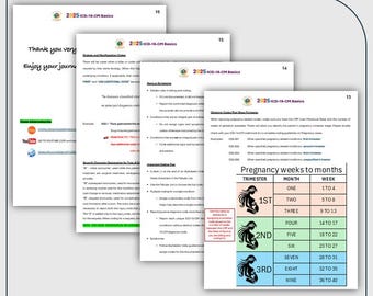 15 PÁGINAS: 2025 CIE-10-CM Solo conceptos básicos
