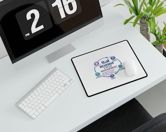 Revenue Cycle Management Desk Mat | Medical Billing Workflow Desk Pad