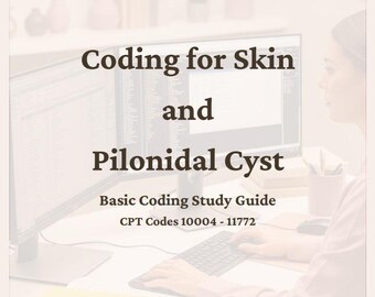 Codificación de la piel y el quiste pilonidal