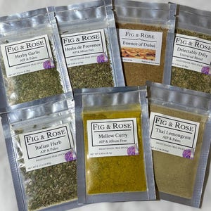 Sanftes Küchenpaket - Nachtschattengewürzmischung-Sampler - allergikerfreundliche Würzmittel für den Alltag