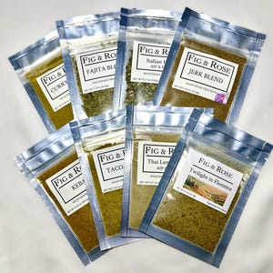 World Table Pack - 8 Global Spice Blends - Nightshade-Free Seasoning Set for International Cooking