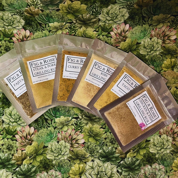 Nightshade-Free Spice Blend Starter 6 Pack - Allergy Friendly