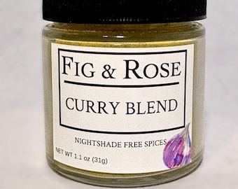 カレーブレンド ナス科植物不使用スパイスミックス - 1.1オンス