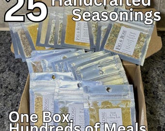 One of Everything - 25-Packet Sampler- Allergy Friendly Spice Blends