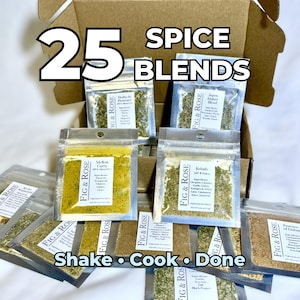 Eine von Allem - 25er-Packung Sampler für allergikerfreundliche Gewürzmischungen