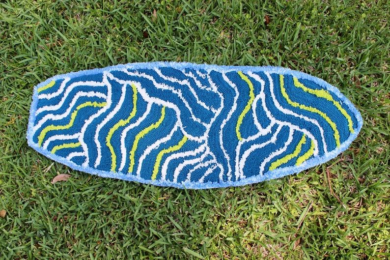 Surfboard Rug Collection - Etsy