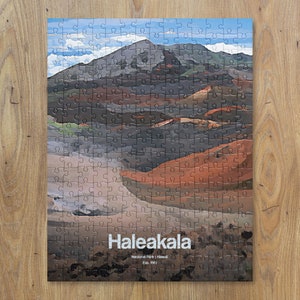 Puzzle | Haleakala National Park | Jigsaw Puzzle | Puzzle 252 pieces - 520 pieces | US National Parks Puzzle | Gift