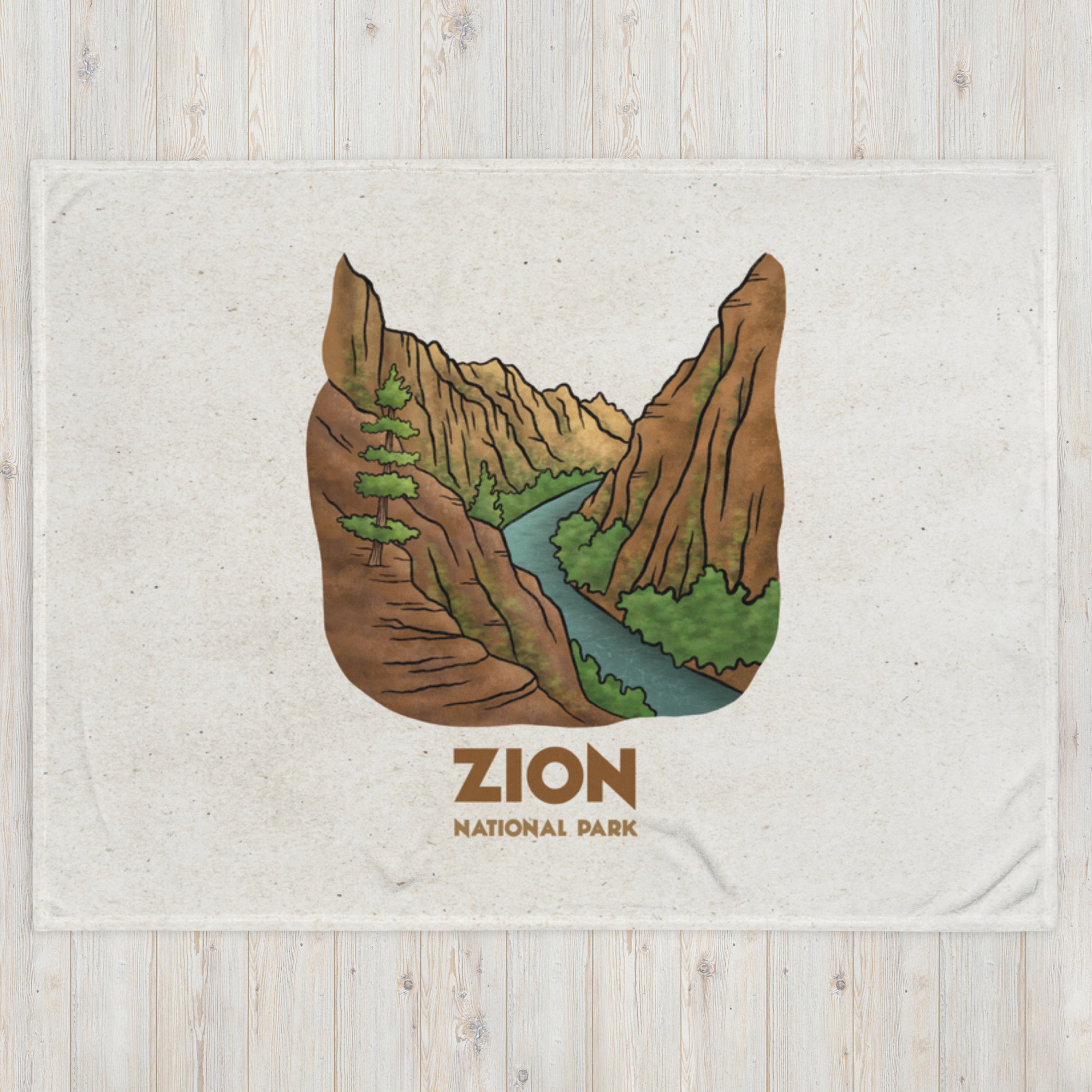 Zion Throw Blanket National Parks Throw Blanket National Parks Gift Camp Blanket Travel Gift Nature Adventure Gift Etsy UK