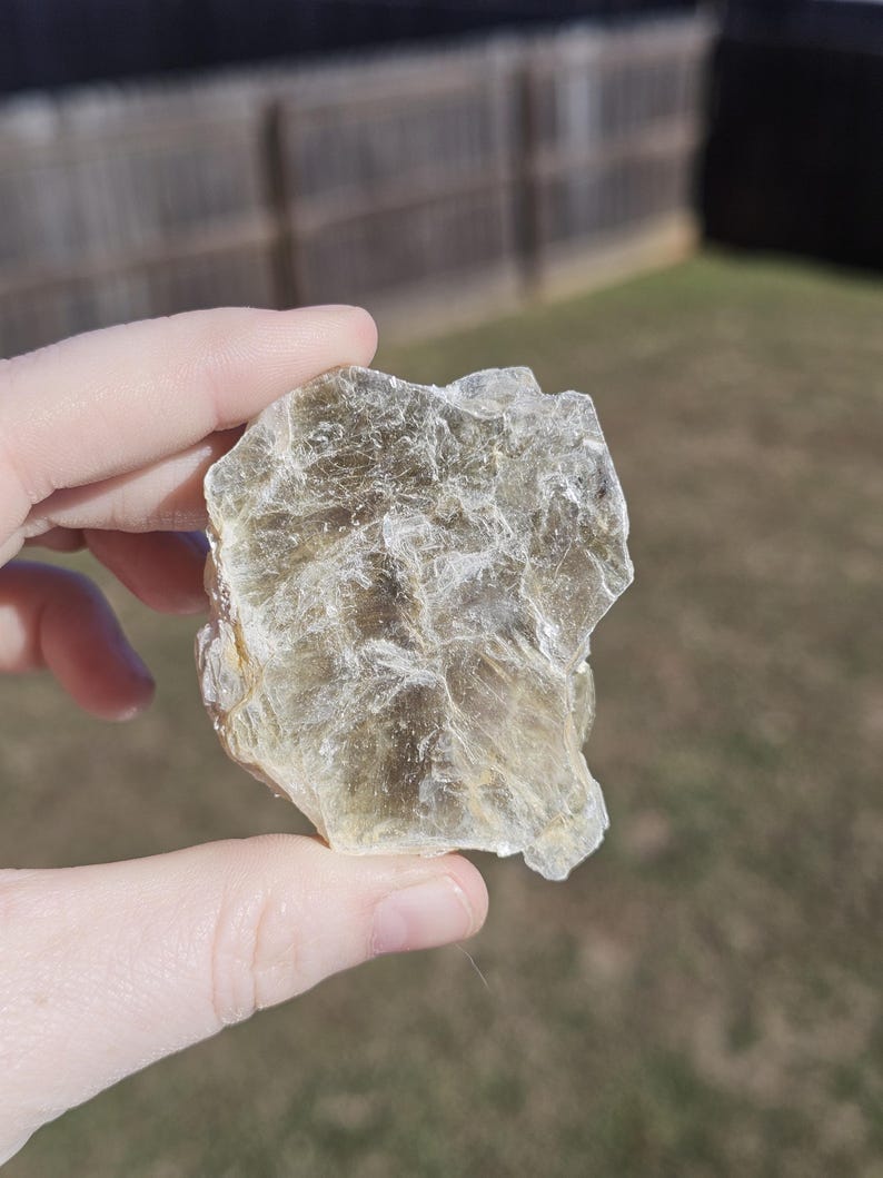 Translucent Mica Raw Gold Mica Slabs - Etsy