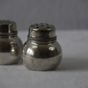 Sterling Silver Salt and Pepper Shakers MSC