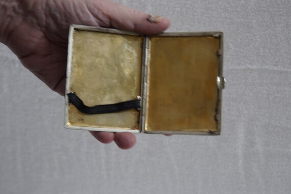 Vintage Sterling Cigarette Case - image 2