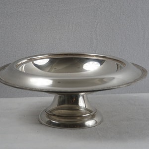 Tazón de plata vintage