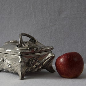 Antique Silver Jewelry Box