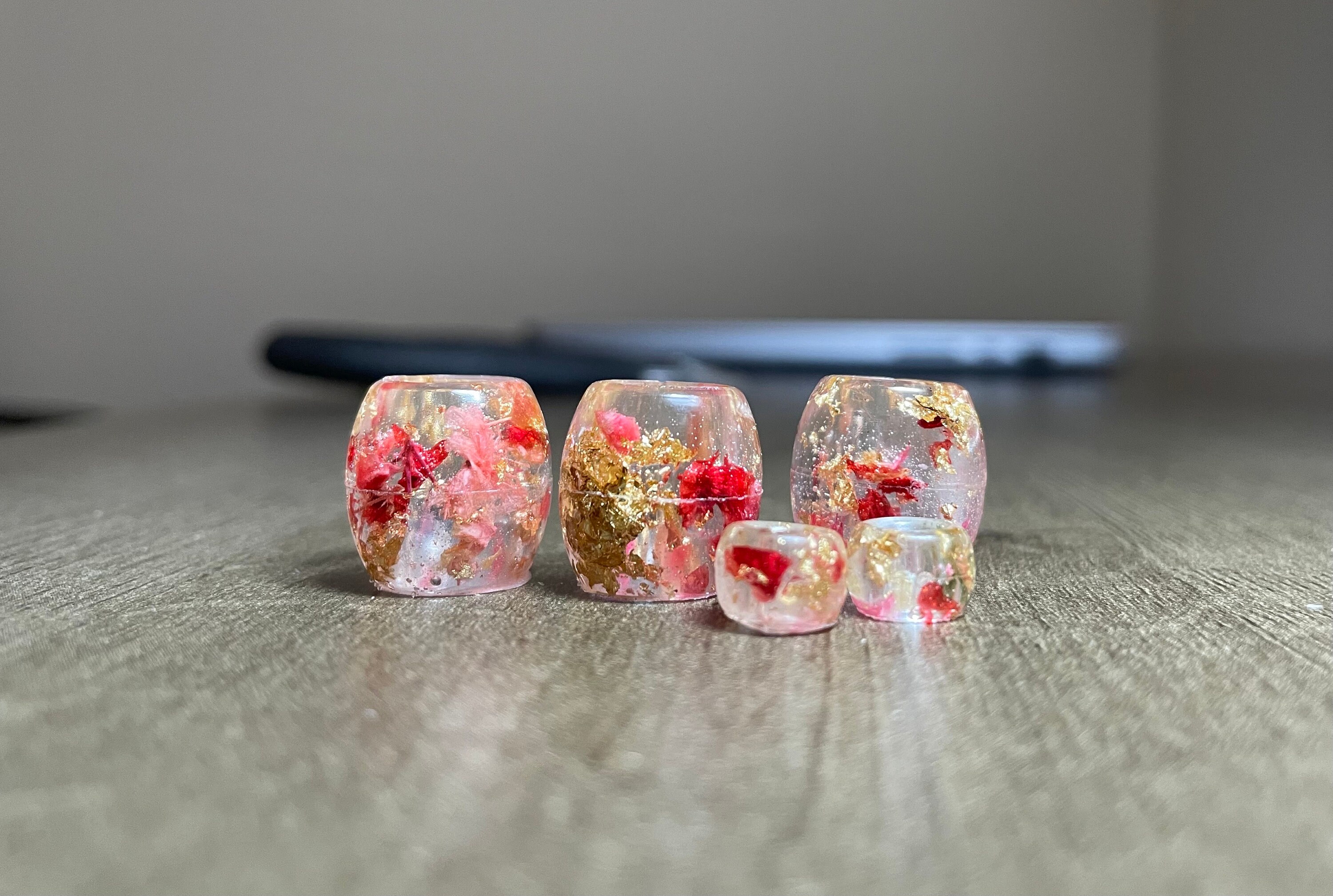 Loc Jewelry Dread Beads Valentines Day Hair Accessories Etsy