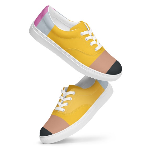 Pencil store canvas shoes