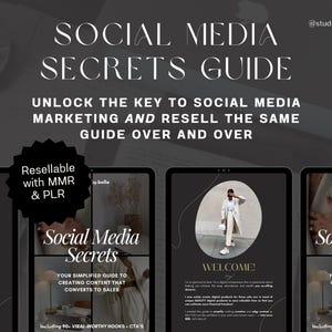 Social Media Secrets - GUIDE + MRR/PLR