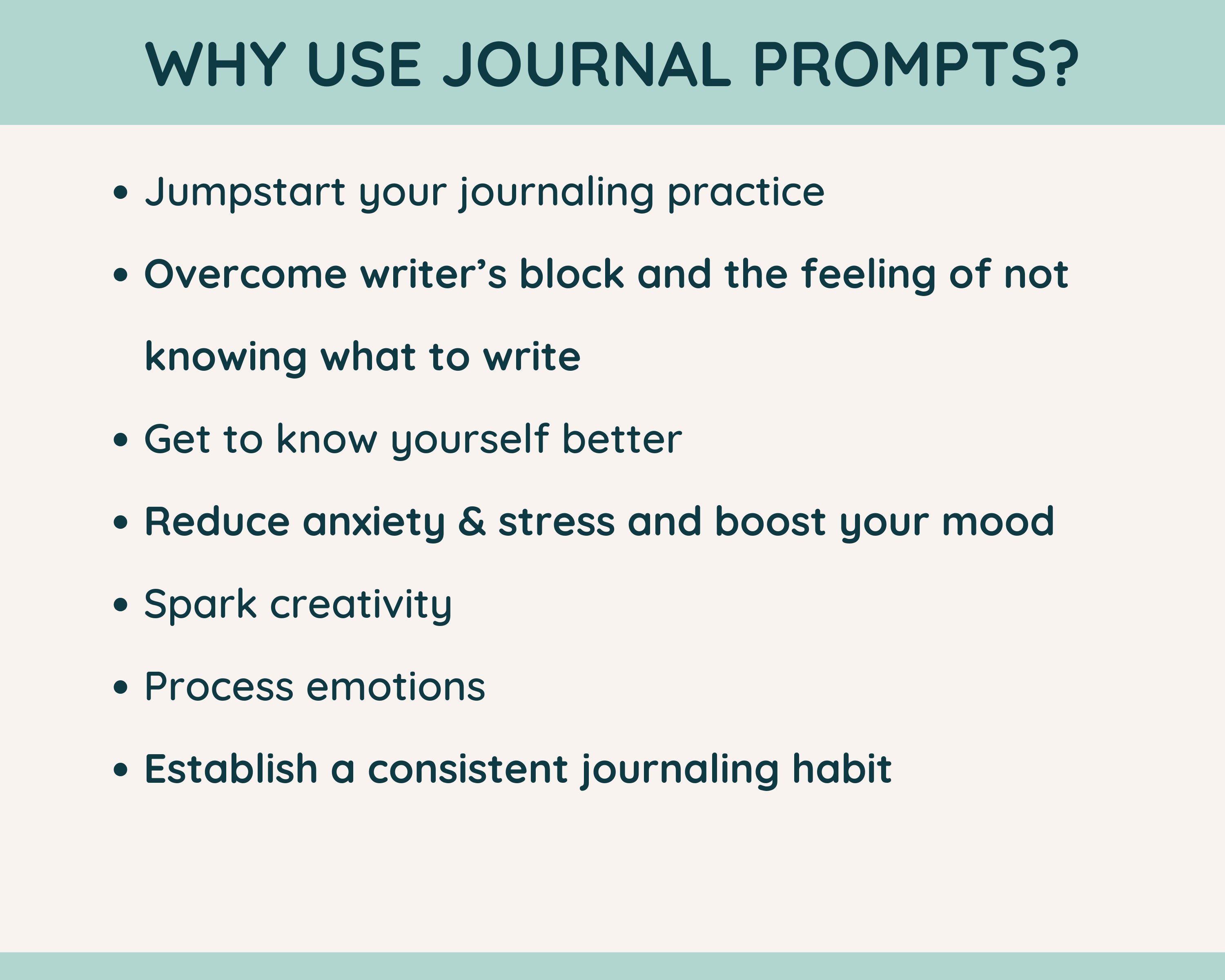 365 Journal Prompts for Mental Health Beginner Journaling Practice