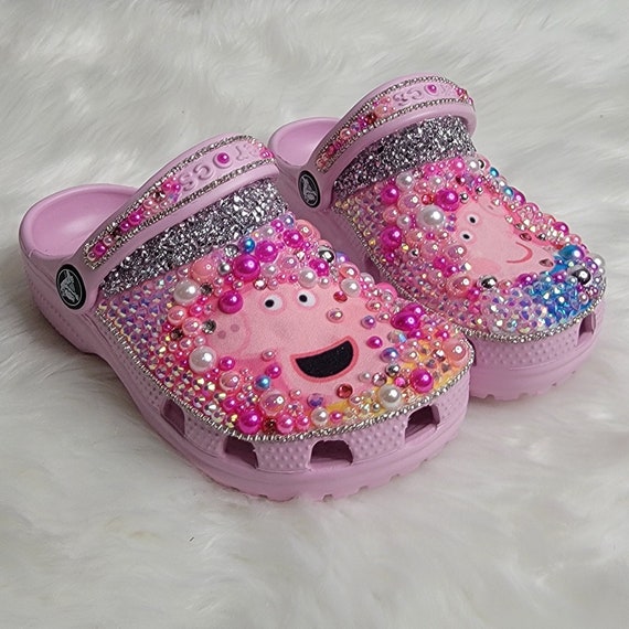 Crocs embellished deals slide