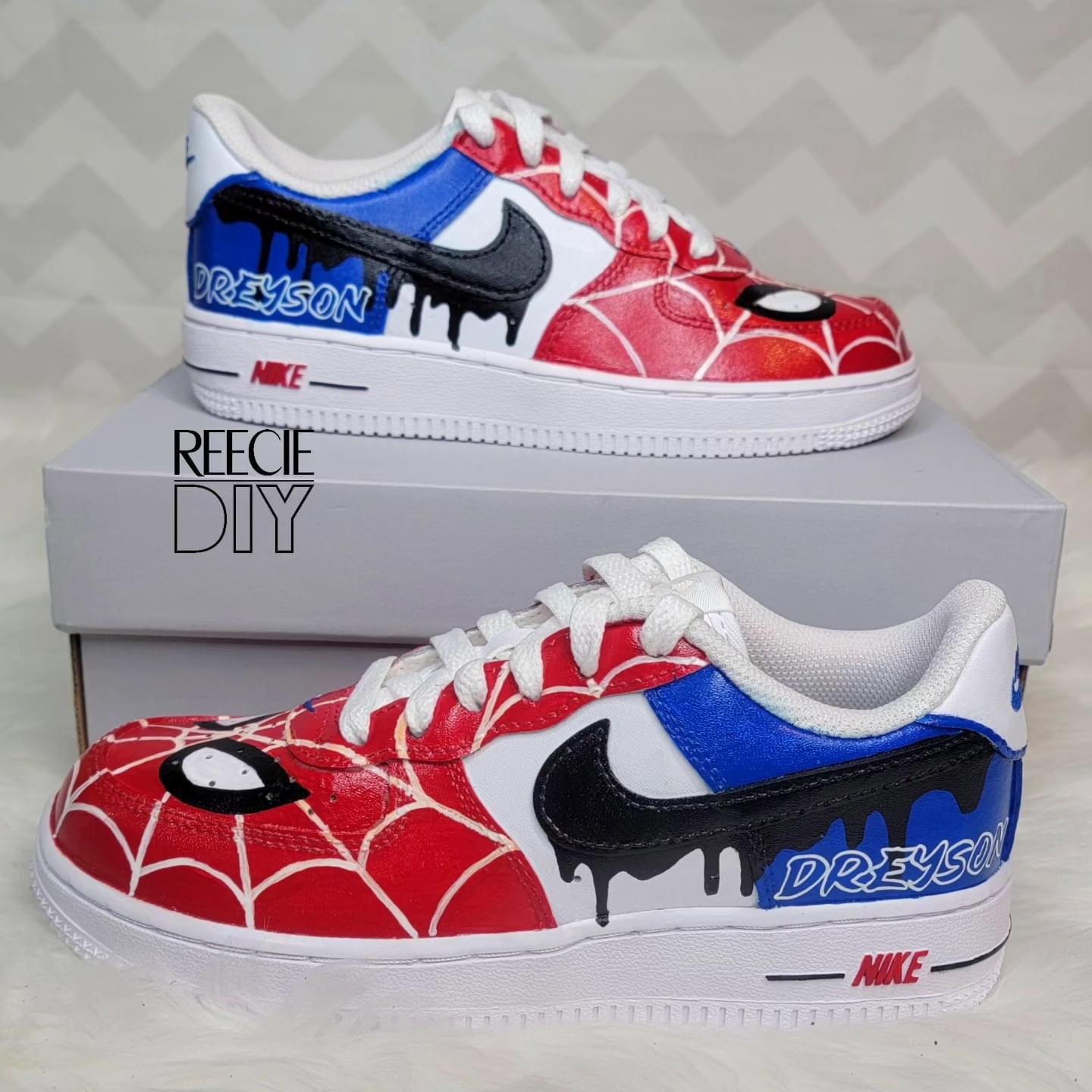 diy custom air force ones
