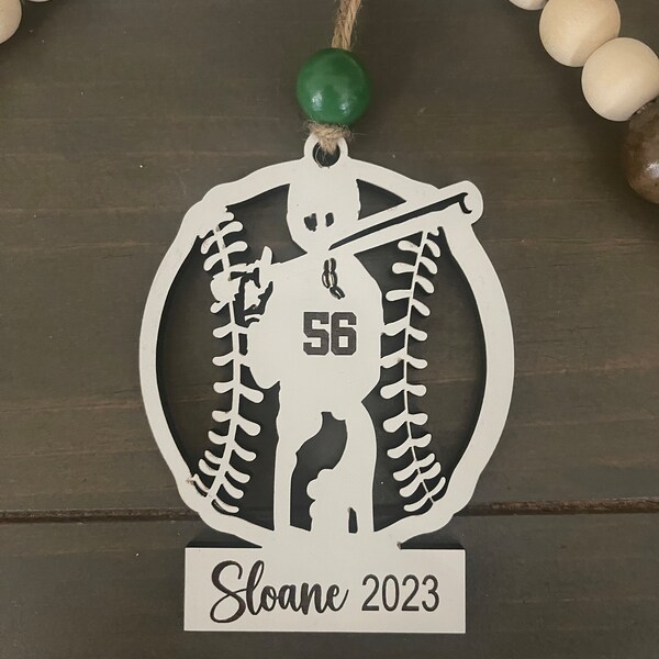 Softball Ornament, Softball Player, Fastpitch, Softball, Team Ornament, Batter Ornament, Fastpitch Softball, Softball Hitter