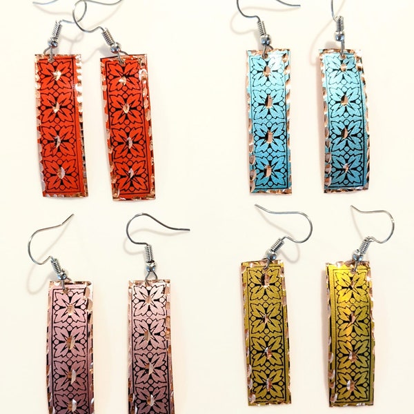 Copper Earrings | Turkish Earrings | Vintage Jewelry | Lightweight Earrings | Handmade Jewelry