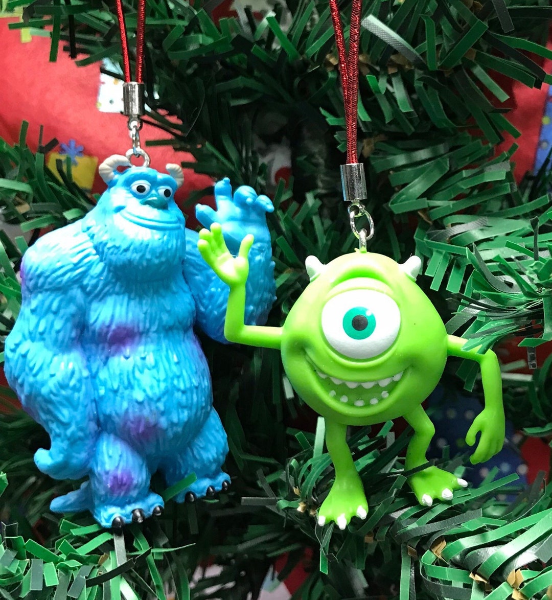 Monsters Inc Set Christmas Ornament FREE Shipping Etsy