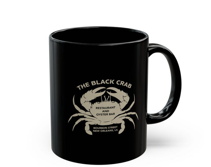 Black Crab | Black Coffee Cup