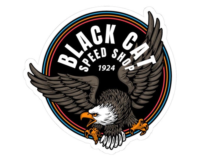 BCSS Eagle | Kiss-Cut Vinyl Sticker