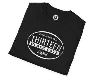 13 Black Cats Oval | Softstyle