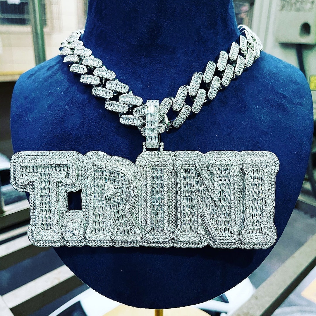 Iced out custom pendant deals