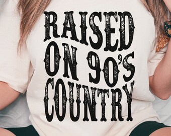 Rahened on 90er Country Shirt, Vintage 90er Country T-Shirt, Western TShirt, Country-Musikliebhaber-Shirt, Country-Konzert-T-Shirt