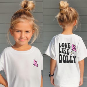 Love Like Dolly Youth Comfort Colors Tee